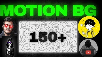 Motion Background Like @Algrow @TubeSenseiofficial and @StepGrow and @decodingyt