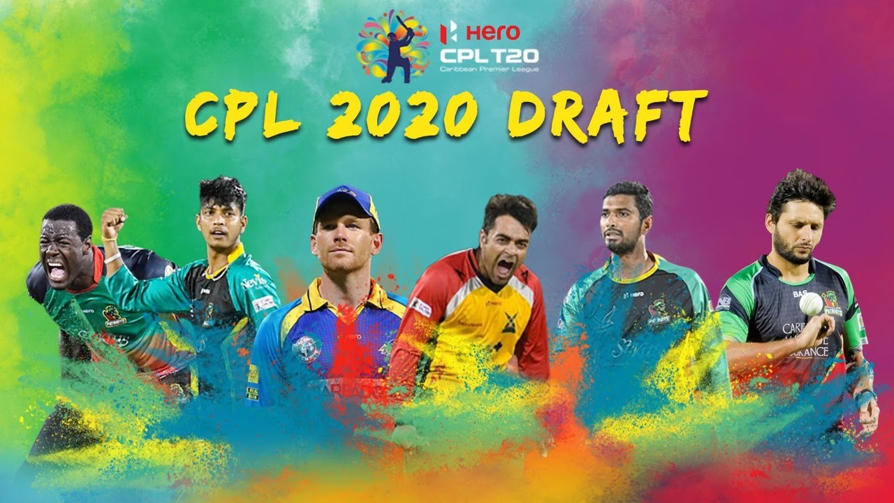 LIVE CPL PLAYER DRAFT 2020