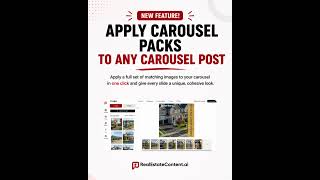 Carousel Image Packs Are Now Live on RealEstateContent.ai!