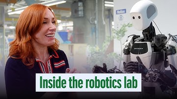 Google DeepMind robotics lab tour with Hannah Fry