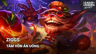 Trang Phục Ziggs - Tâm Hồn Ăn Uống Lmht Tốc Chiến