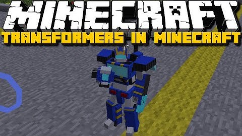 Minecraft: Transformers Mod (Transformer Tanks, Planes and Cars) Mod Showcase