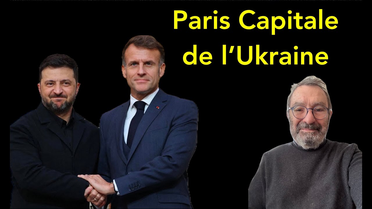 Paris capitale de l'Ukraine !