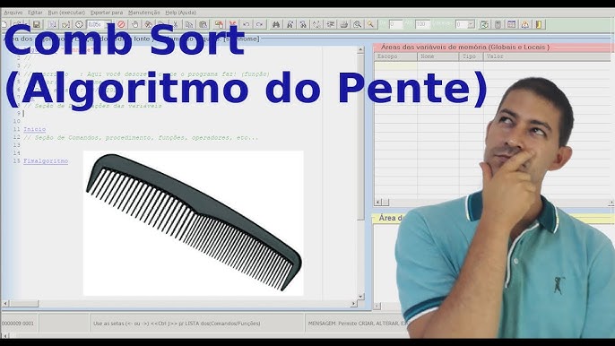 Lógica de Programação - Bubble Sort (Ordenação por Bolha) 