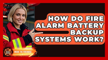 How Do Fire Alarm Battery Backup Systems Work? - Inside the Firehouse