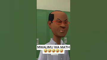Yombo Msukuma Comedy Mwalimu Wa Math Yombomsukuma Viral Shorts 