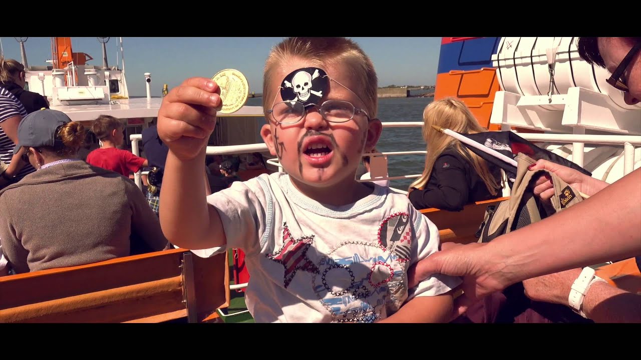 Freilenzen im Dornumerland - Piratenfahrt in See - der Hit bei den Kids