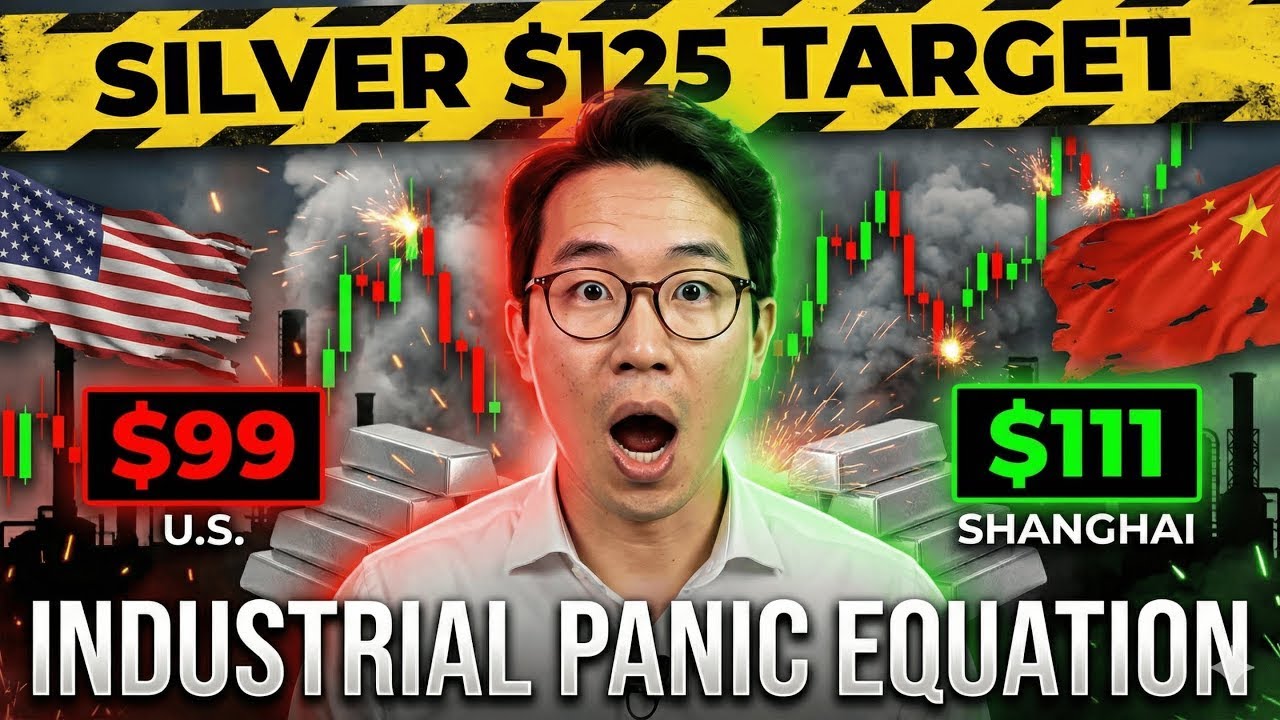 THE $125 TARGET- Why Silver MUST Hit This Price in 30 Days (The Industrial Panic Equation)