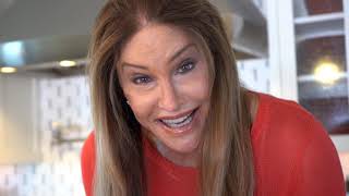 Baking Valentines Cookies with Caitlyn Jenner