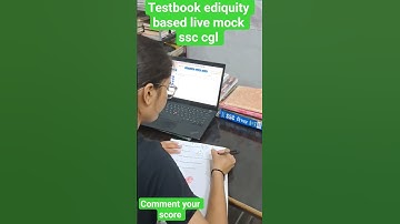 Testbook eduquity based live mock test ssc cgl #ssccgl #ssc #ssccgl #livemocktest #ssccgl#ssccgl#ssc