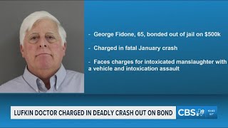 Update: Lufkin pediatrician accused in fatal crash bonds out of jail