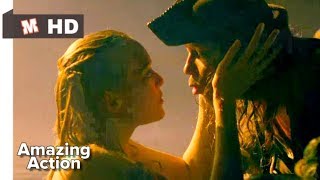Pirates of Caribbean 4 Hindi On Stranger Tides Mermaid Attacking Scene