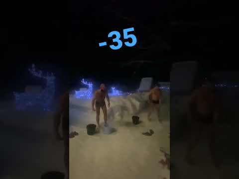ЗАКАЛЯЕМСЯ в -35 || не доехали до речки 😀 #башкортостан #россия #закаляемся #природа #зима