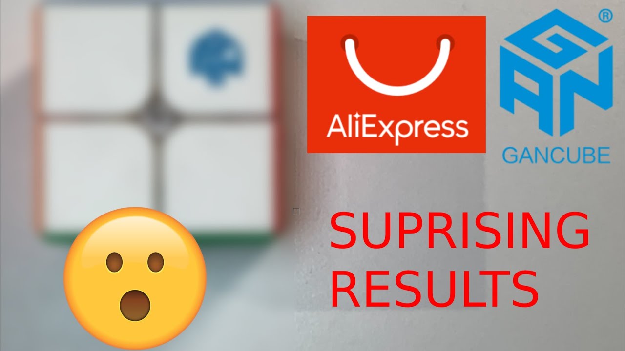 I BOUGHT A GAN CUBE FROM ALIEXPRESS! SURPRISING RESULTS