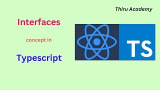 Interface concept in typescript | Interfaces in Typescript | Thiru Academy