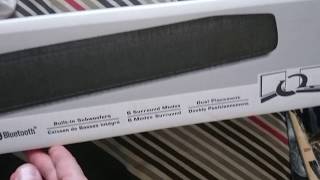 Yamaha YAS-107 Sound Bar - First Impressions