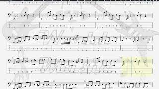 Huey Lewis And The News   Slammin &#39; BASS GUITAR TAB