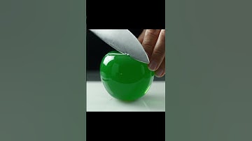 "AI Slices Glass Apple in Slow Motion — The Most Satisfying ASMR You