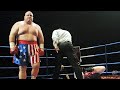 Undisputed Boxing Legend Eric Butterbean Esch (USA) vs Patrick Graham (Canada) | BOXING Fight, HL