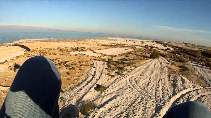 Salton Sea 2011 Teri Hartman's 1st  ultralight fli...