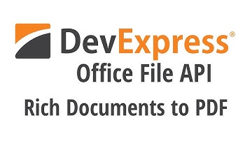 Office File API: Exporting Rich Documents to PDF