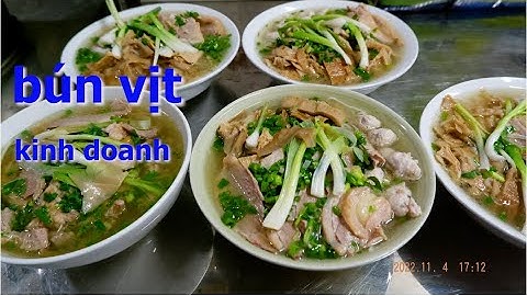 Cách Làm Bún Ngan, Bún Vịt Kinh Doanh | Ẩm Thực Phùng Tấn