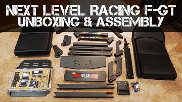 Next Level Racing F-GT Cockpit and Monitor Stand Unboxing and Assembly