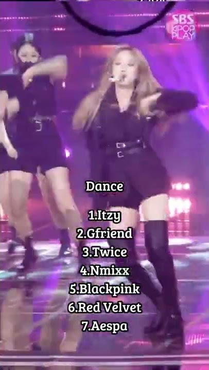 Ranking Blackpink,Twice,Red Velvet,Gfriend,Aespa,Itzy,Nmixx In Different Categories
