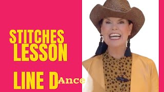 STITCHES line dance TUTORIAL