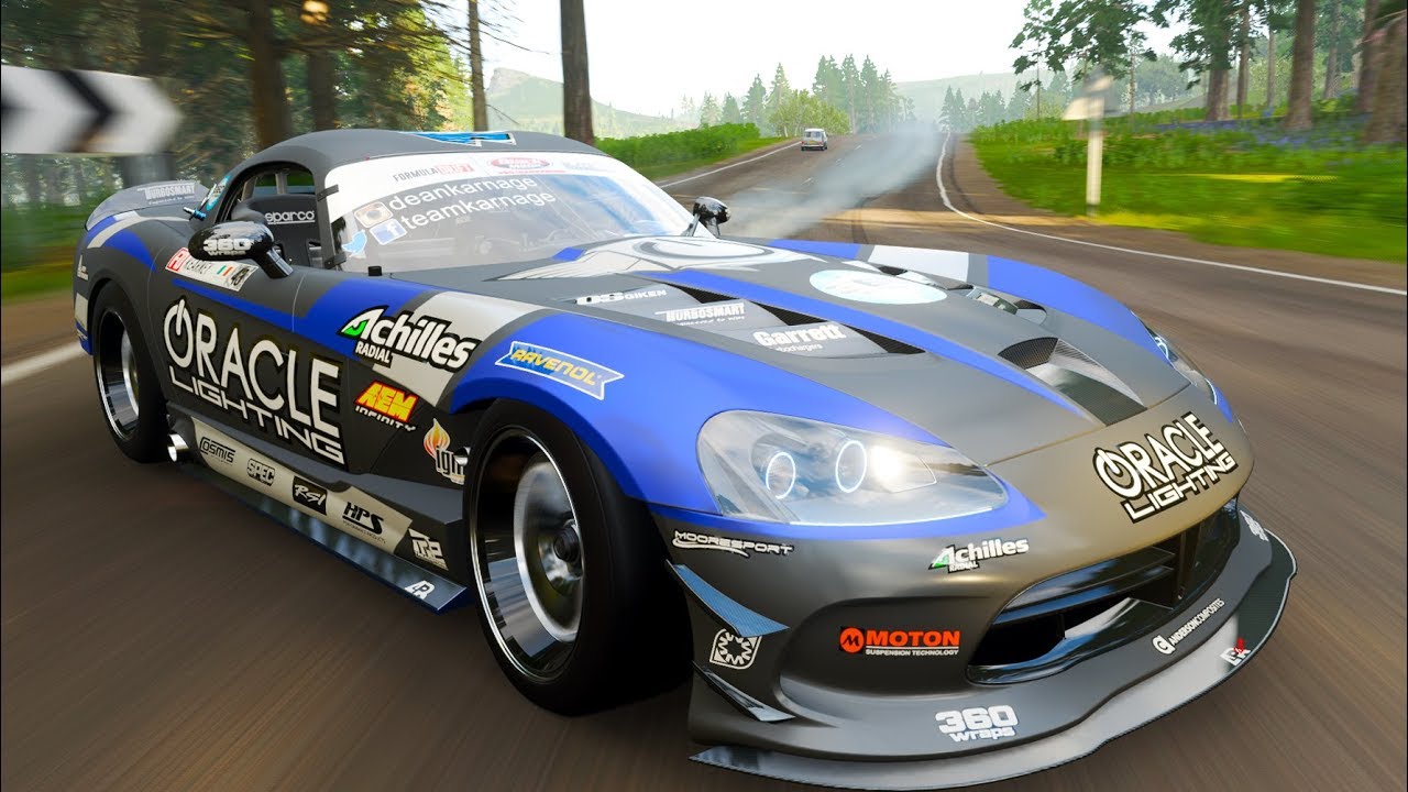 Dodge viper drift