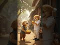 The Poor Puppy’s New Shoes – A Heart-Touching Indian Village Story”#ai #shorts #puppy