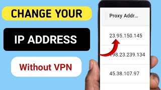 How to change your IP address on Any device to any location /change IP Address/change IP android