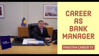 Career as bank manager