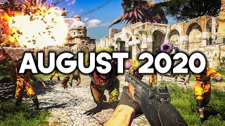 Top 12 NEW Upcoming Games of August 2020 | PC,PS4,XBOX ONE,SWITCH (4K 60FPS)