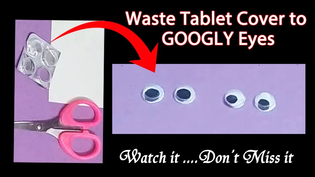 how-to-make-googly-eyes-at-home-best-out-of-waste-craft-by