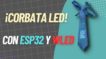 Automate your tie with ESP32 and WLED so it can play Tetris and integrate with Home Assistant