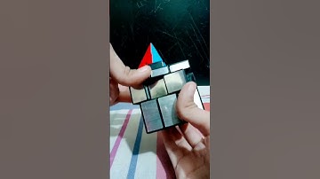 dot pattern on mirror cube #rubikscube #shorts #cubing #viral #mirrorcube