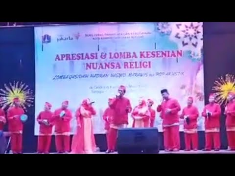 para-pelatih-rebana-qasidah-jakarta-pusat-beraksi-di-gedung-miss-tjitjih