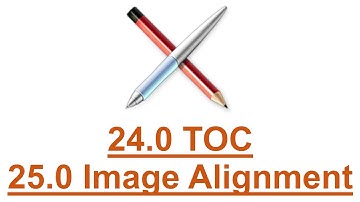 24.0 TOC & 25.0 Image Alignment | WikidPad | Davos Video