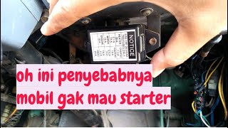 Solusi simpel aki mobil Soak sering tekor tidak bisa di starter