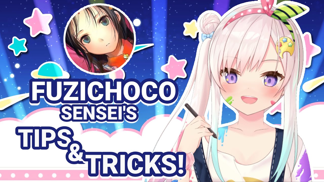 ドキドキお絵描き！Let's Draw With Fuzichoco Sensei's TIPS & TRICKS!
