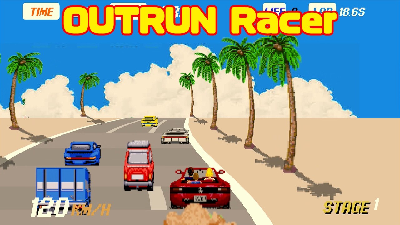 Runner Racer Game Map OUTRUN Racer 【 iOS 】 - YouTube