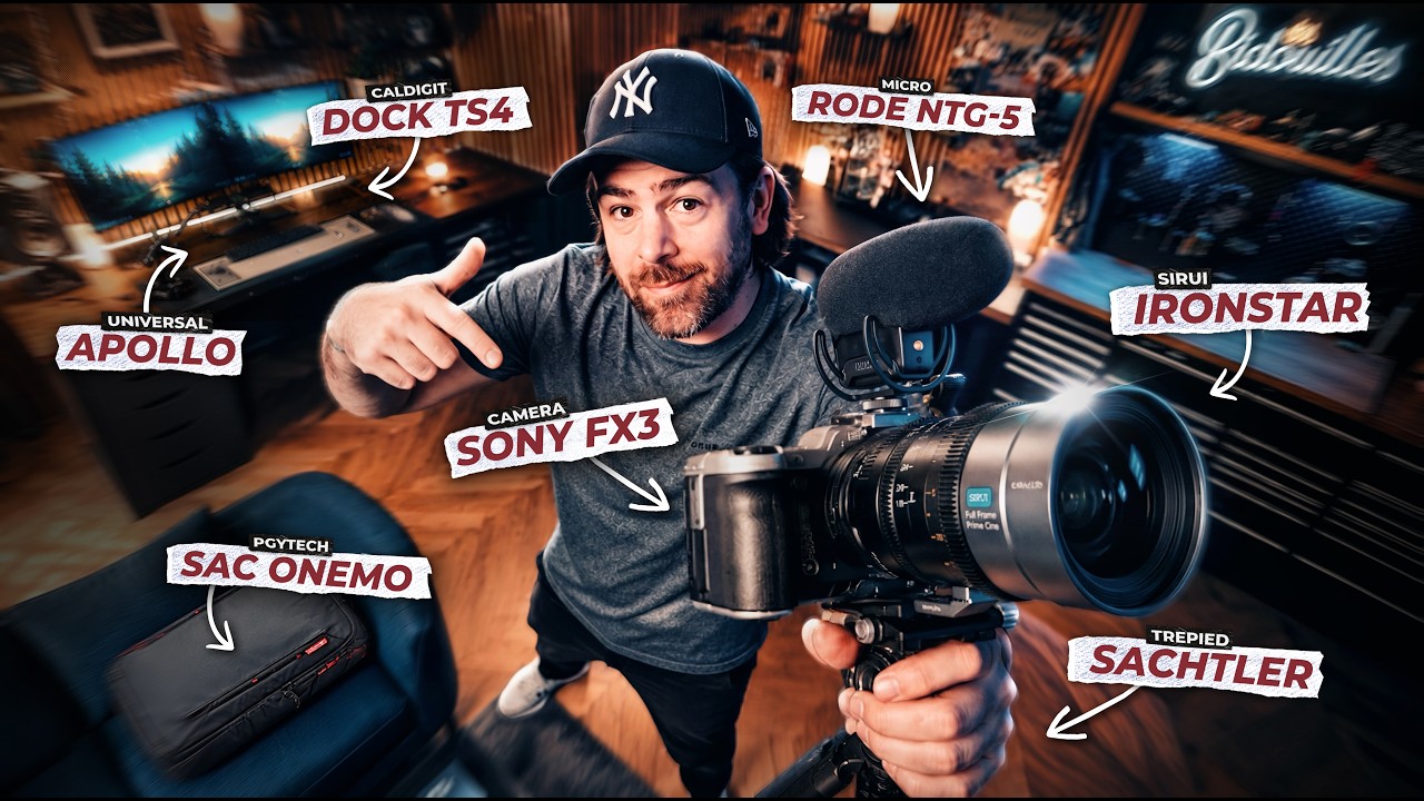 J’ai construit le STUDIO ULTIME de tournage !