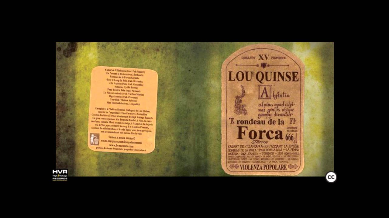 Lou Quinse - Rondeau de la forca