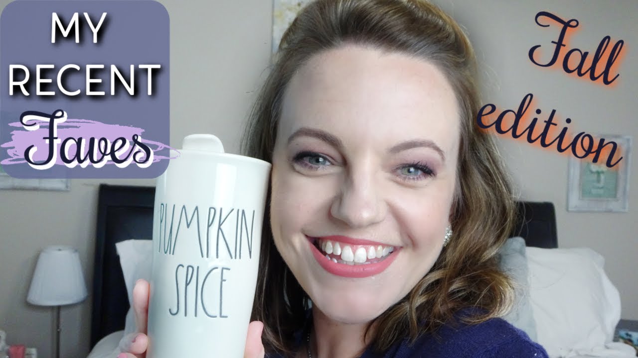 Fall lifestyle favorites 2018 mandy in the making youtube
