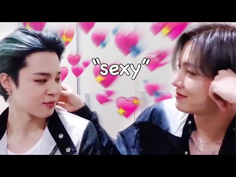 bts flirting with each other moments