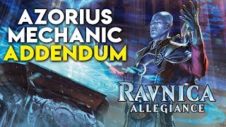 Ravnica Allegiance Azorius Mechanic Spotlight Addendum | MTG