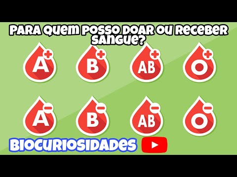 Para QUEM posso DOAR e RECEBER SANGUE?