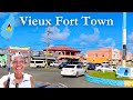 Beautiful day in this caribbean town  vieux fort   saint lucia authentic vlog