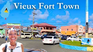 Beautiful Day in This Caribbean Town - Vieux Fort | 🇱🇨 Saint Lucia Authentic VLOG